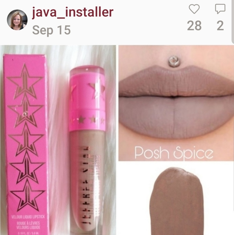 J* Posh liquid Lip